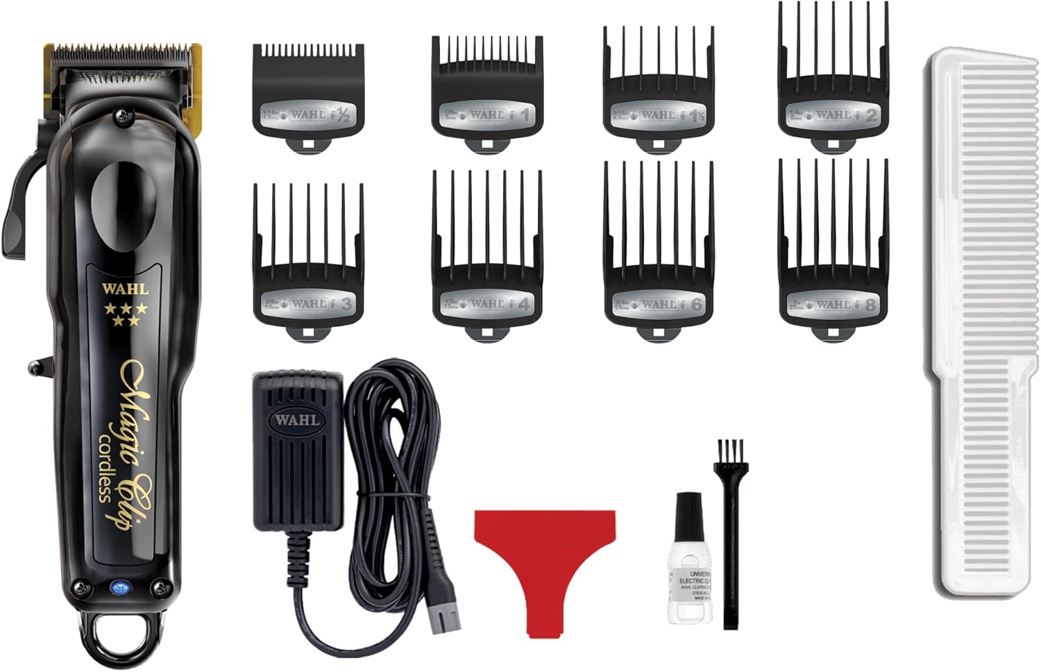 WAHL 5 Star Cordless Magic Clip, Black